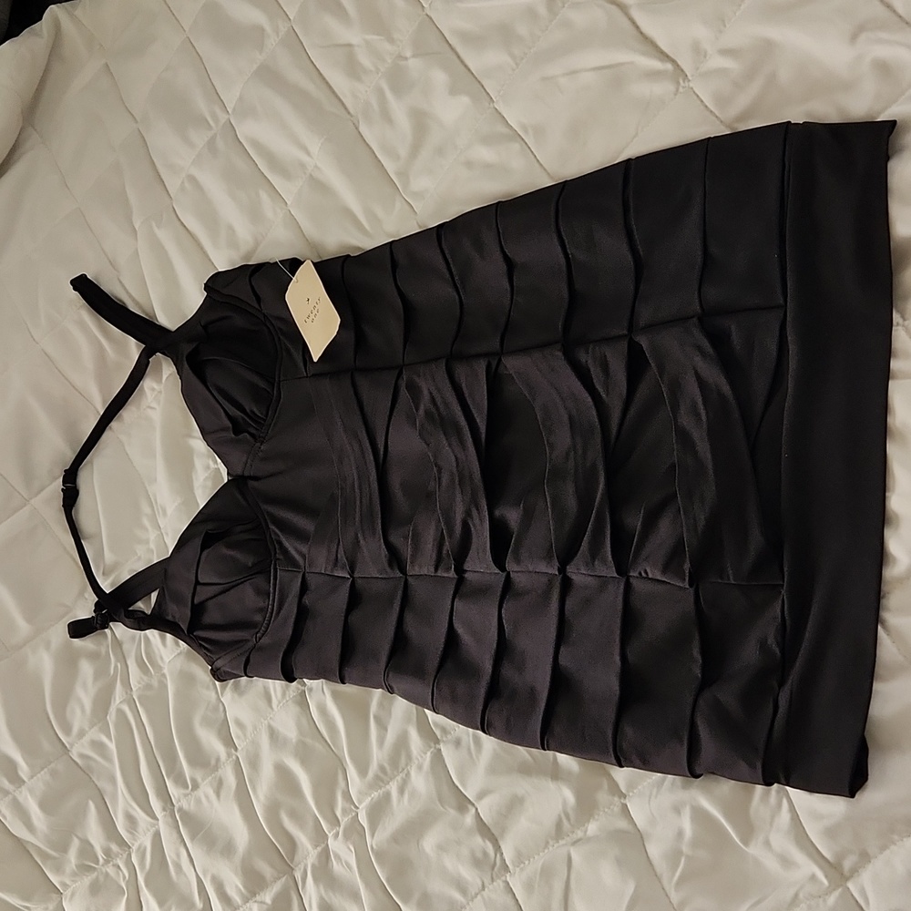 Mini black dress